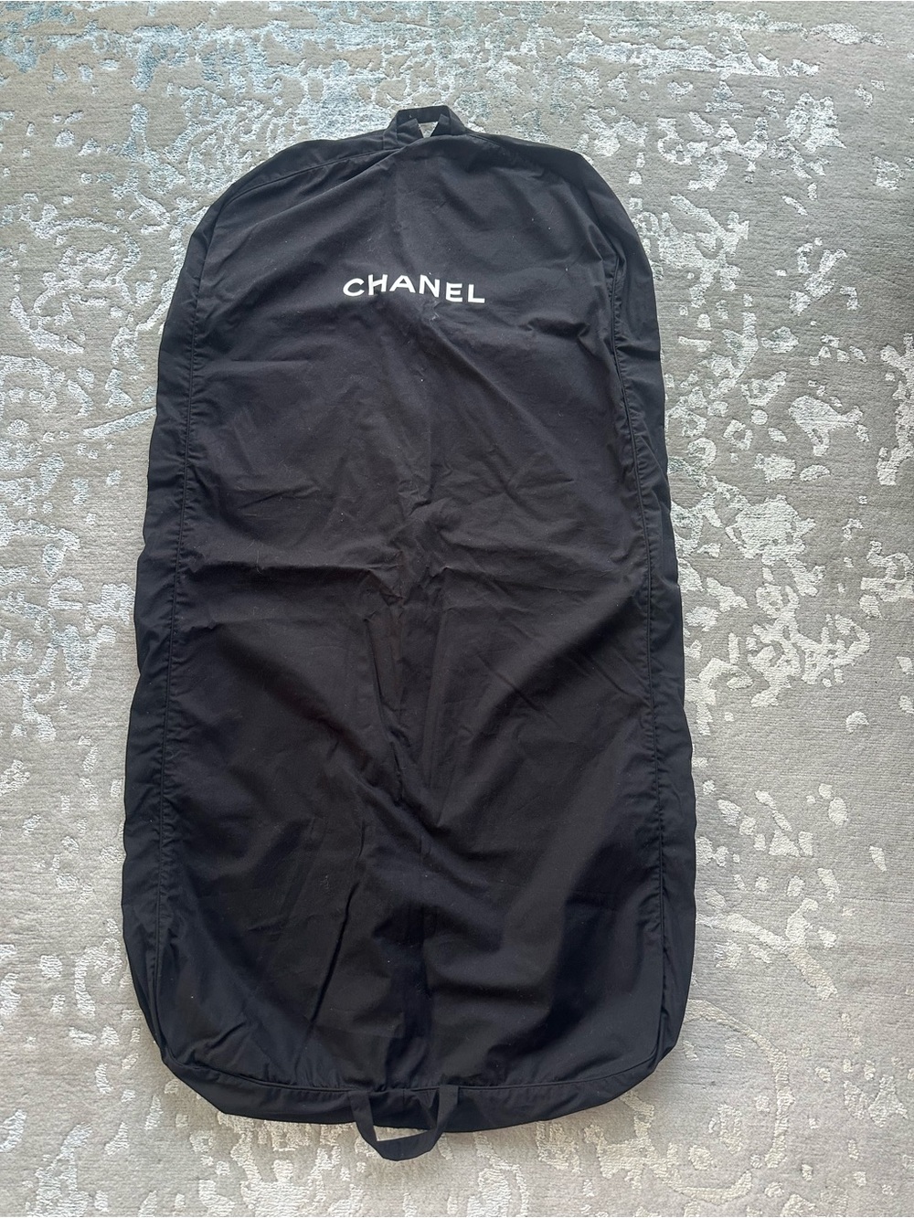 CHANEL Black Long Garment Bag